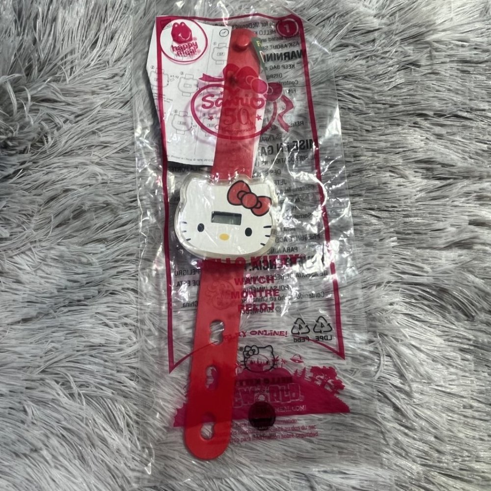 Rare McDonald’s Happy Meal Sanrio 50th Anniversary Hello Kitty Watch
